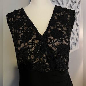 Stunning Black Dress EUC Size 16